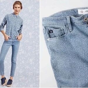 AG Adriano Goldschmied + LIBERTY | Women’s Size 31 Printed Skinny Jeans